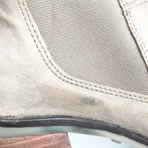 CREVO Alicia Chelsea Hiker Block Heel Dark Taupe Boots Ankle Booties Womens 8 - Picture 7 of 11